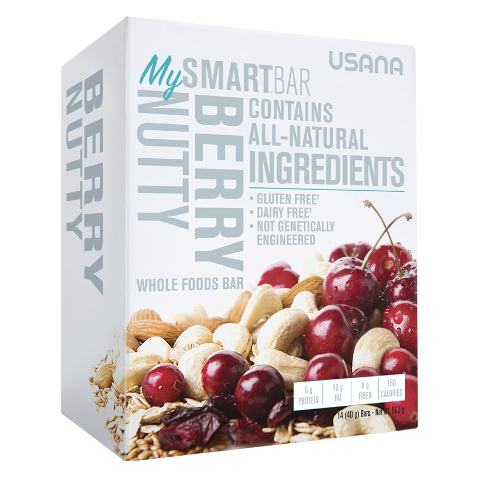 USANA MySmartBar Berry Nutty - Barre Protéinée