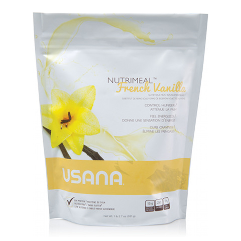 USANA Nutrimeal Vanille - Substitut de Repas - Boisson Nutritive à la Vanille