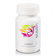 USANA Usanimals - Supplément de MultiVitamine et Minéraux pour Enfant